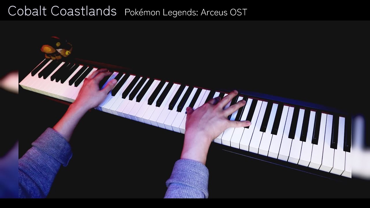 Pokémon Legends: Arceus OST - Cobalt Coastlands 【Piano Cover】