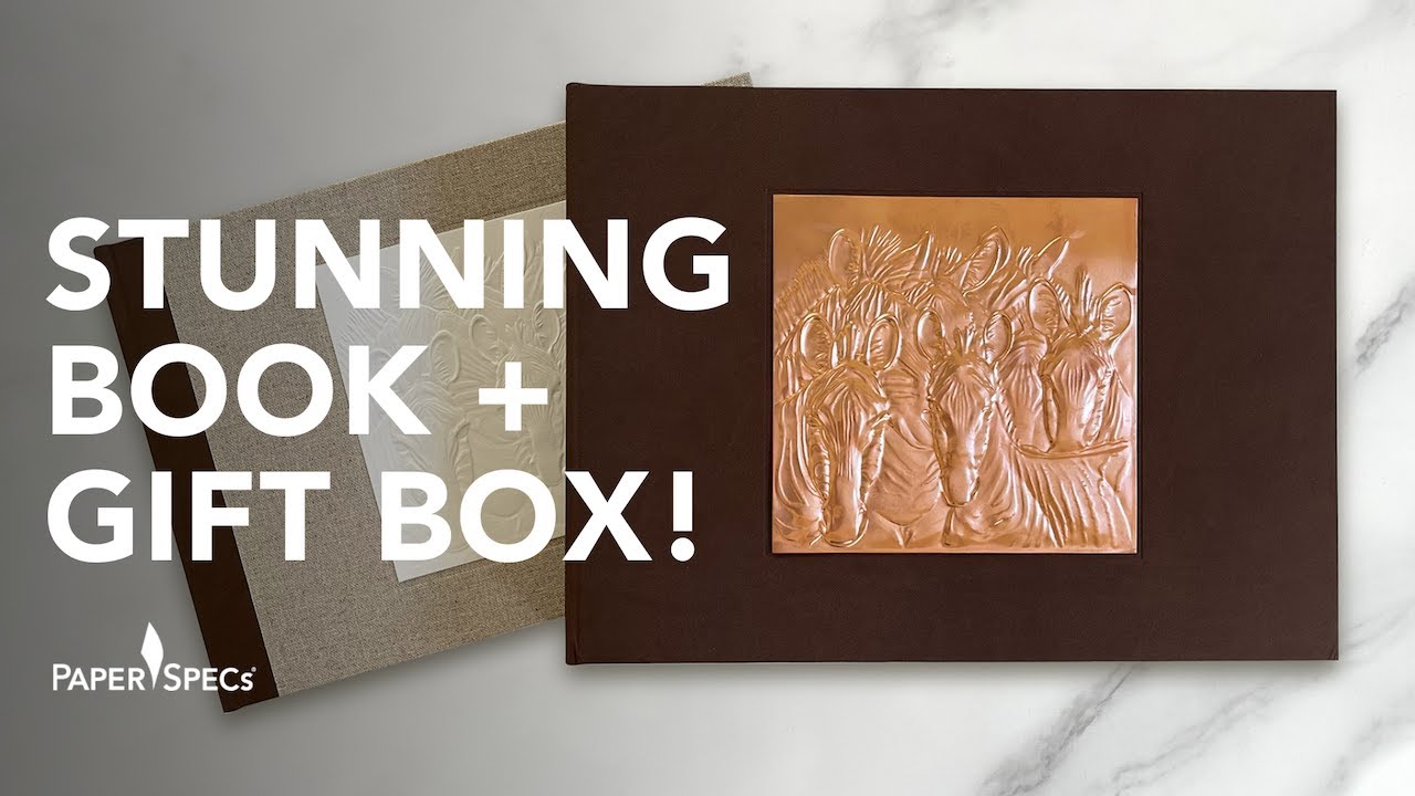 Stunning ‘African Safari’ Book + Presentation Box - Paper Inspiration No. 595