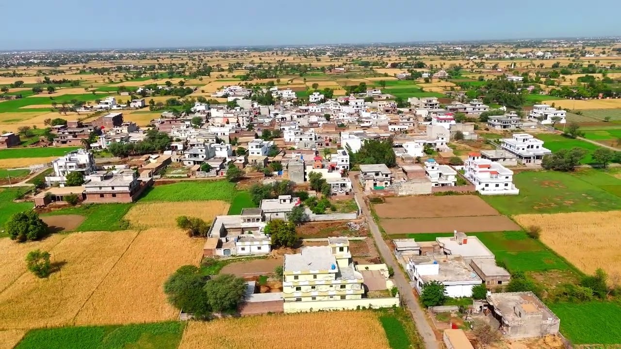 Musa Khatana Village Drone View
