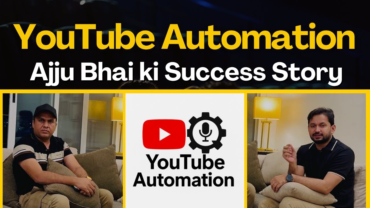 YouTube Automation Ustad Ajju Bhai from Rahim Yar Khan | Podcast With Imtiaz Saifullah