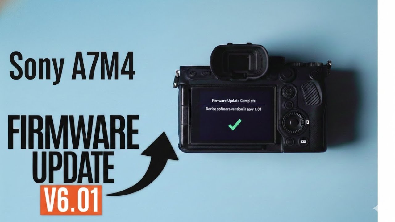 New Update कैसे  करे ? Sony A7IV Firmware 6.01