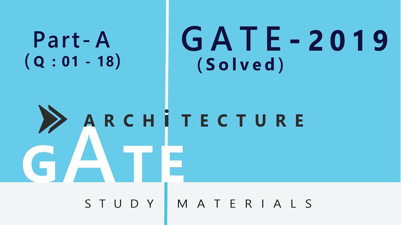 Решение задач прошлых лет по архитектуре Gate 2019__(Часть-А)
