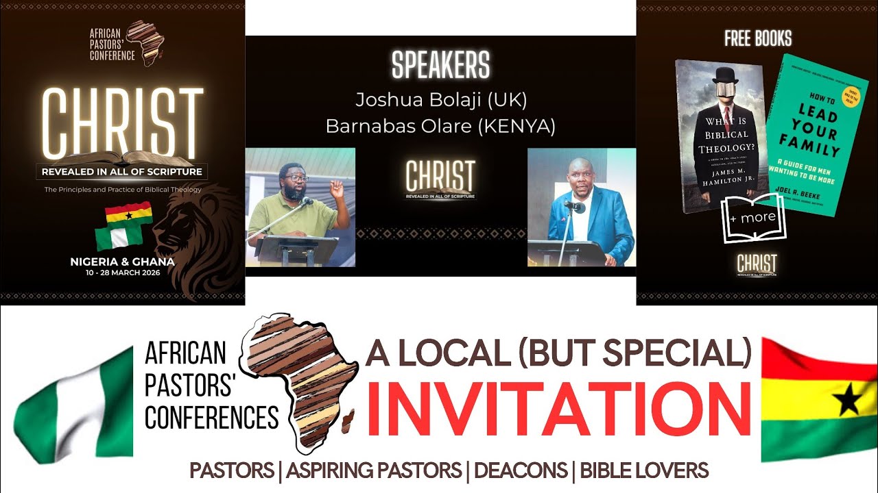 A Local (But Special) Invitation to Pastors, Bible Teachers & All — in Nigeria & Ghana | APC2026