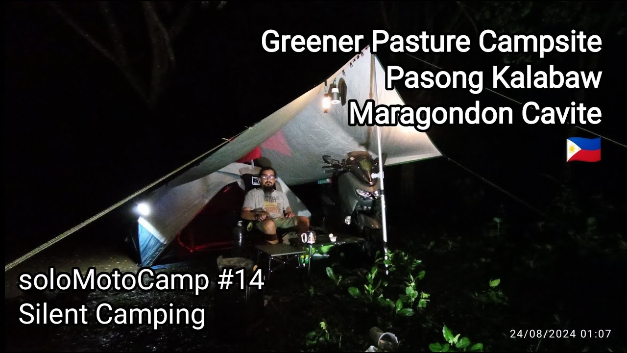 soloMotoCamp 14 Greener Pasture Maragondon Cavite / Silent Camping