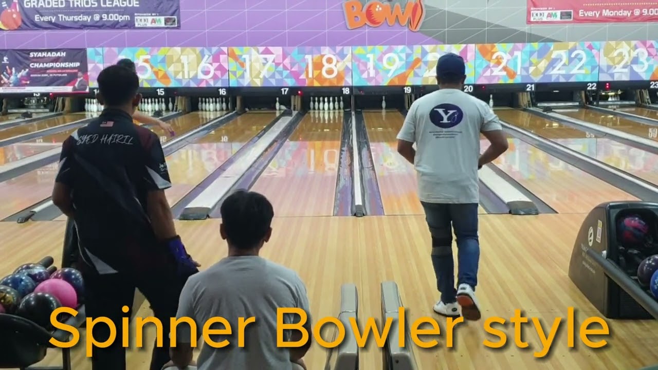 Spinner in Action 16062023 Syahadah Bowling Champioship 2023