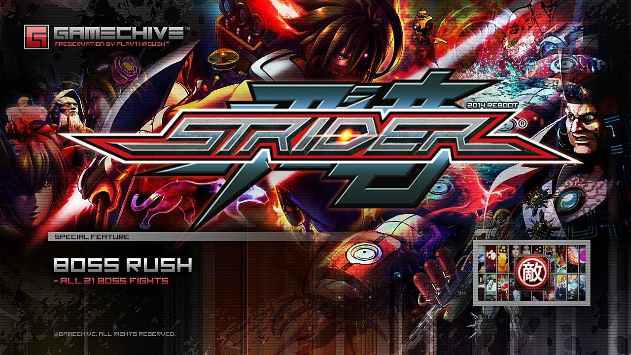 Strider [2014] (Boss Rush: All 21 Boss Fights) PS4 Gamechive