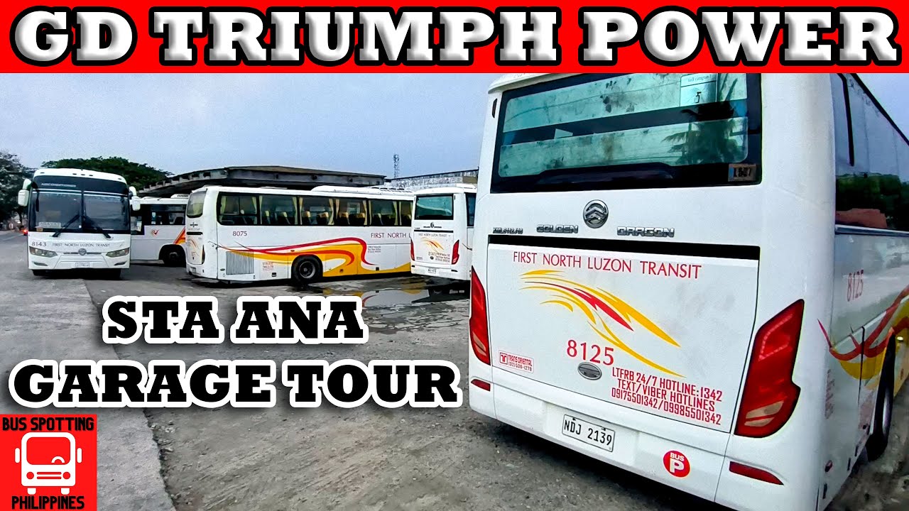 FIRST NORTH LUZON & RJ EXPRESS GARAGE TOUR | STA ANA, PAMPANGA