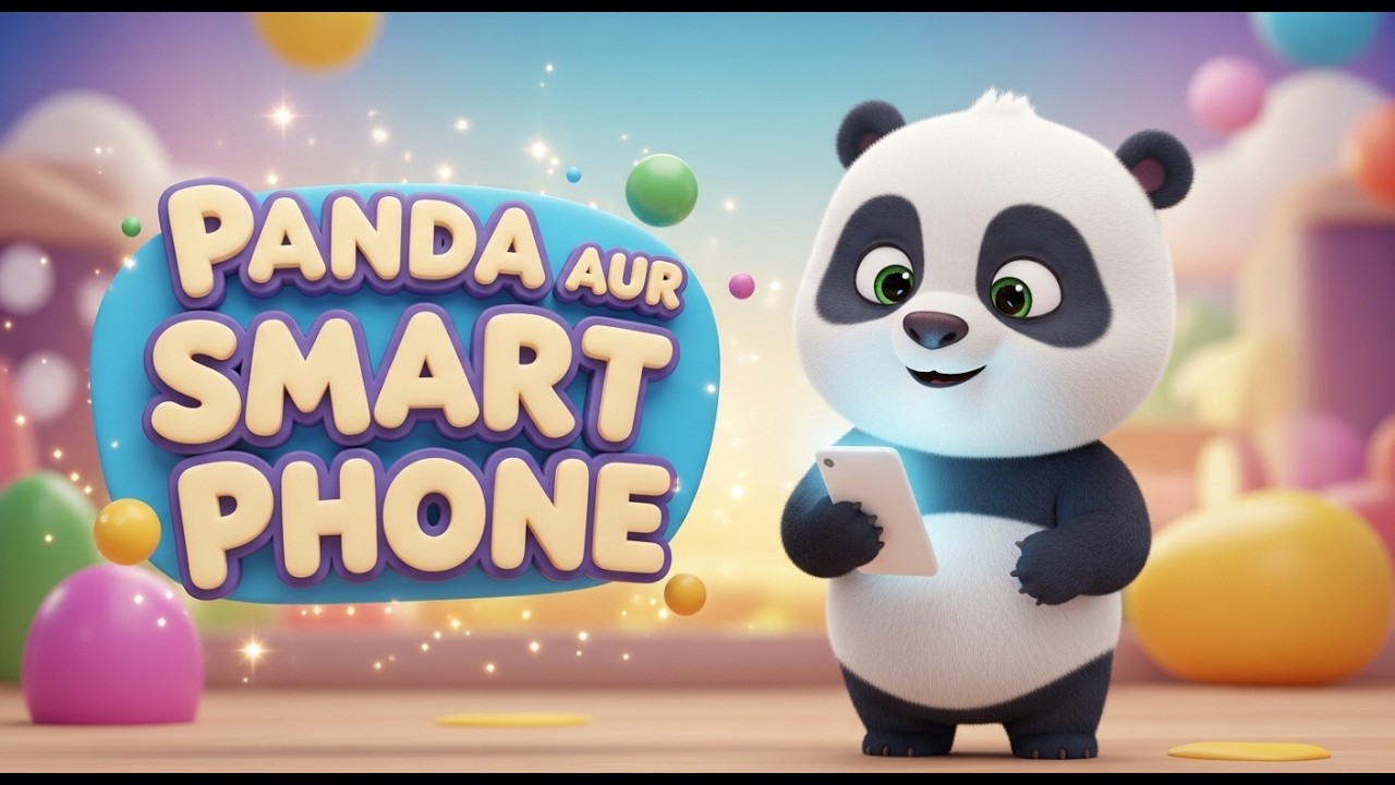 Panda Aur Smart Phone | kids | kids video | kids songs | kids stories | kids story time | cartoon