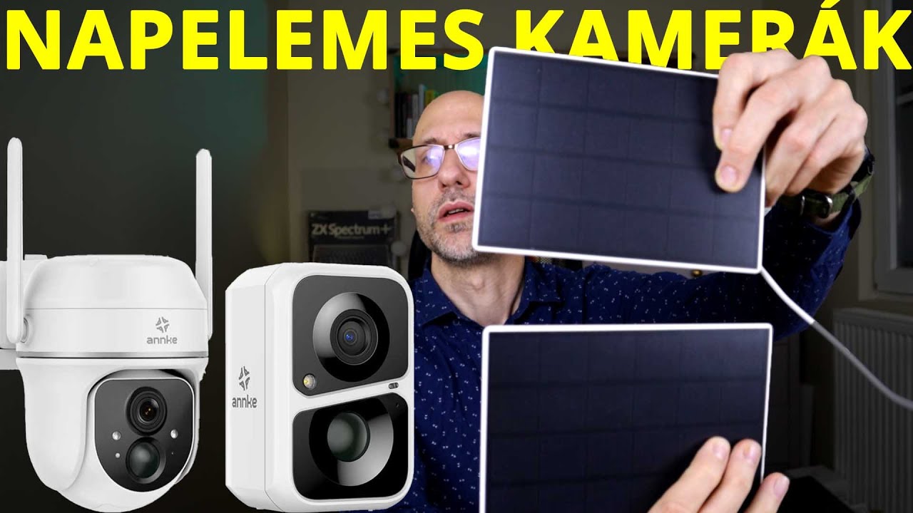 Napelemes wifis kamerák - tényleg nem kell kábel? | 180. rész | Mesterházi Dávid