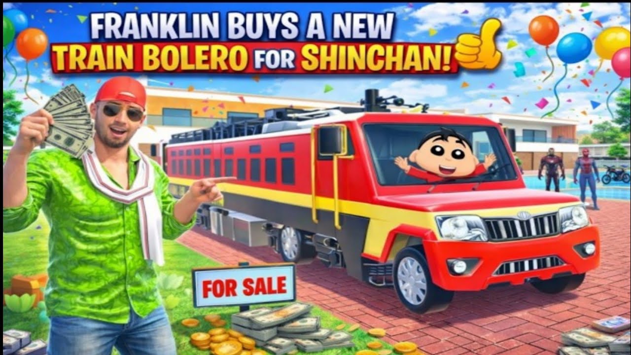 💥Franklin purchase new Bolero train ? 😱 | Impossible | indian theft auto simulator