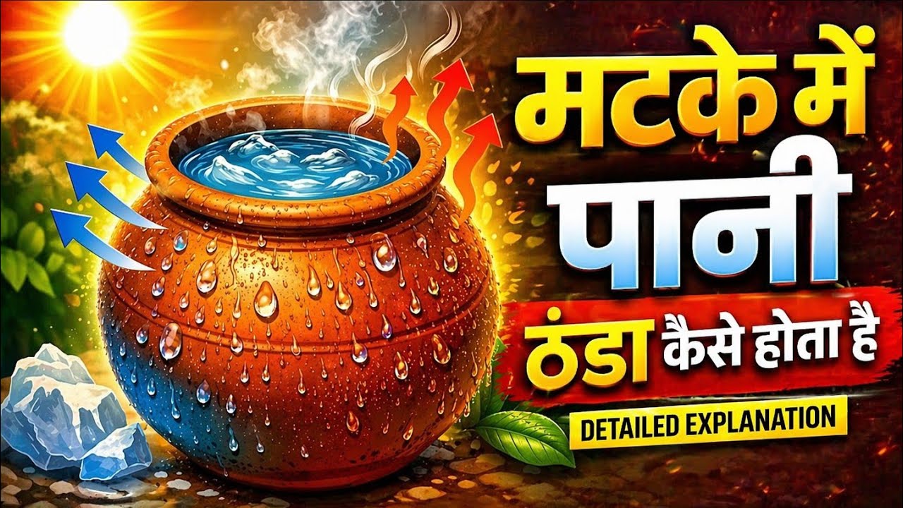 मटके का पानी ठंडा कैसे रहता है? | Science Behind Matka Water