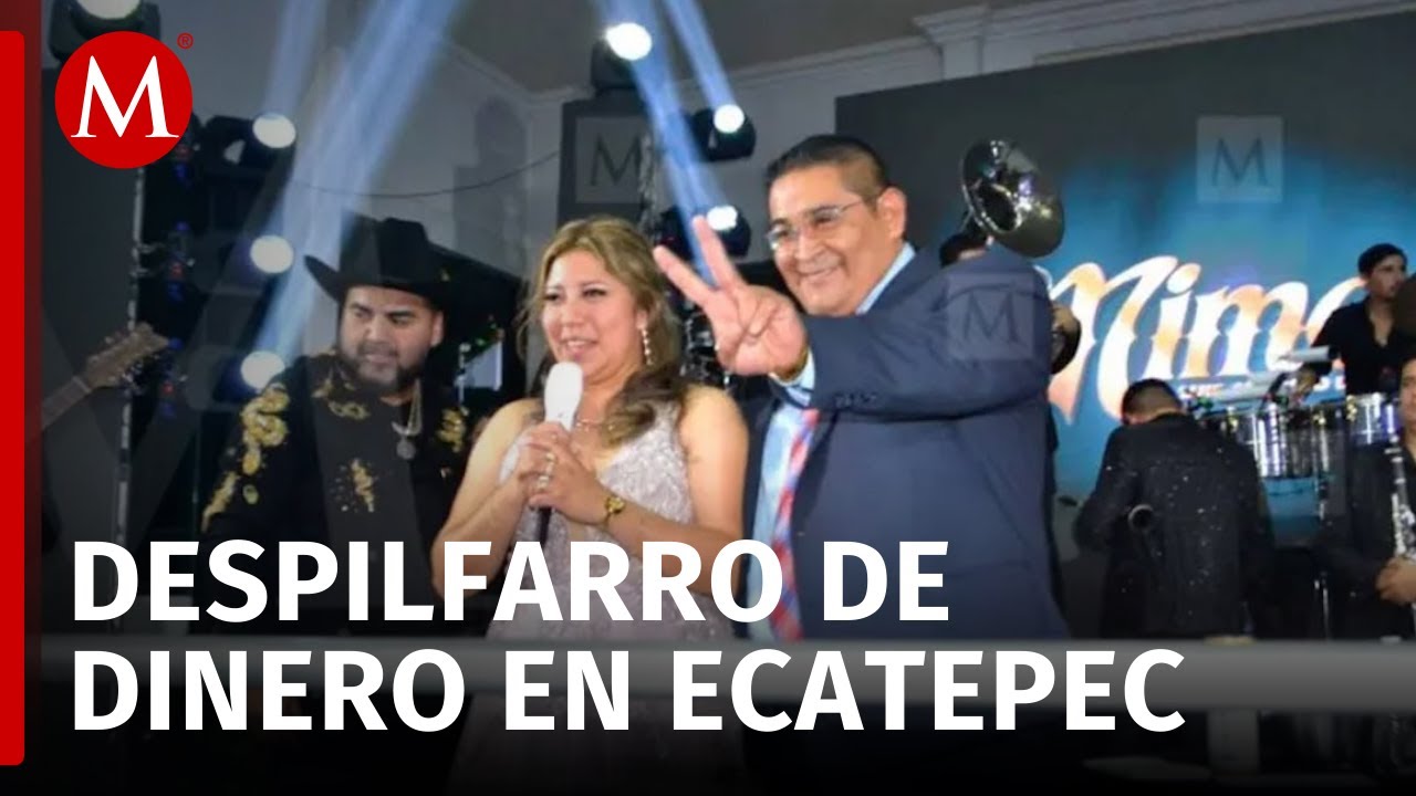 Fiesta de lujo con el Mimoso: Alcalde de Ecatepec gastó 2.5 MILLONES en XV años de su hija