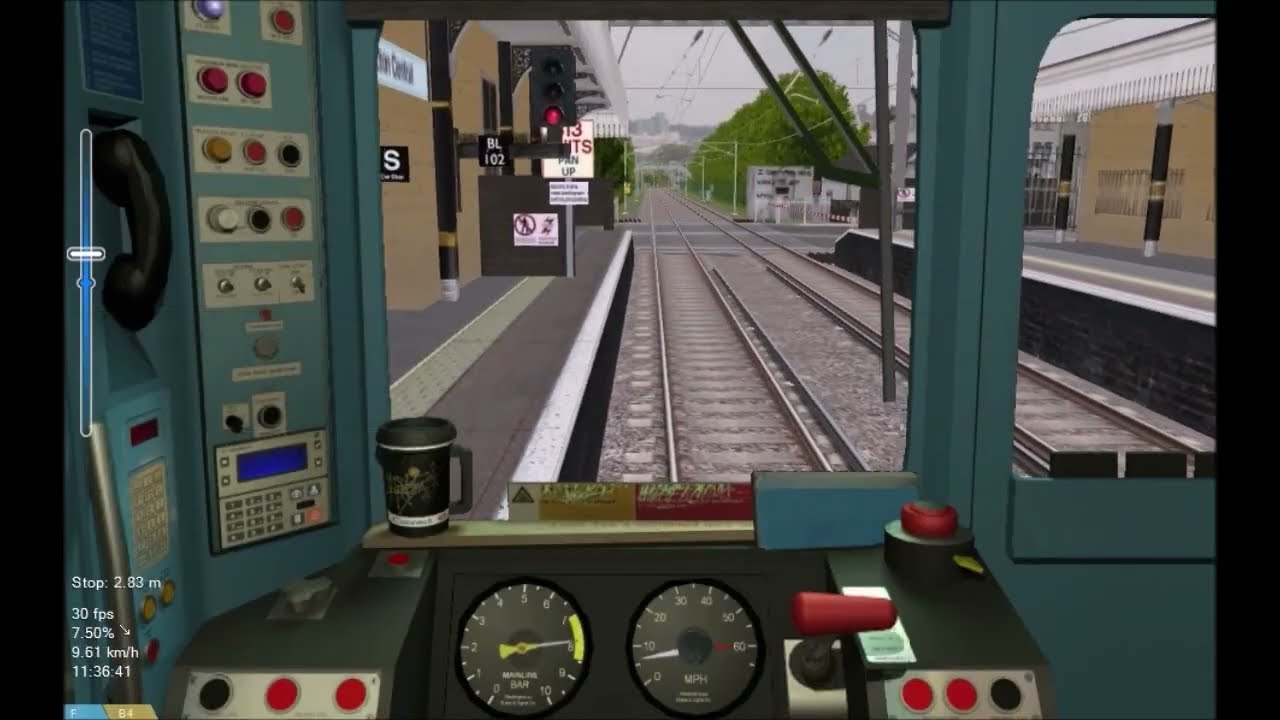 OpenBVE Gaming D78 Stock Journey From Richmond To Willesden Junction 2