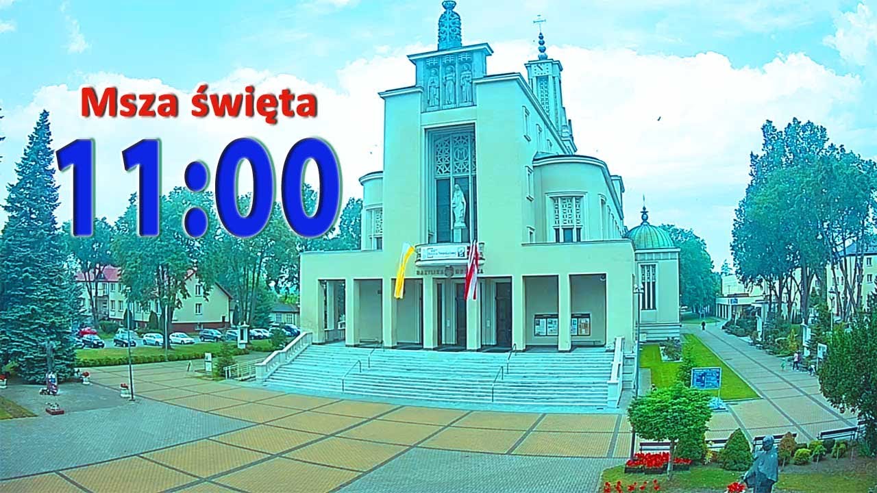 15.02 g.11:00 Msza święta na żywo | Formacja Kobiet i Mężczyzn | NIEPOKALANÓW – bazylika