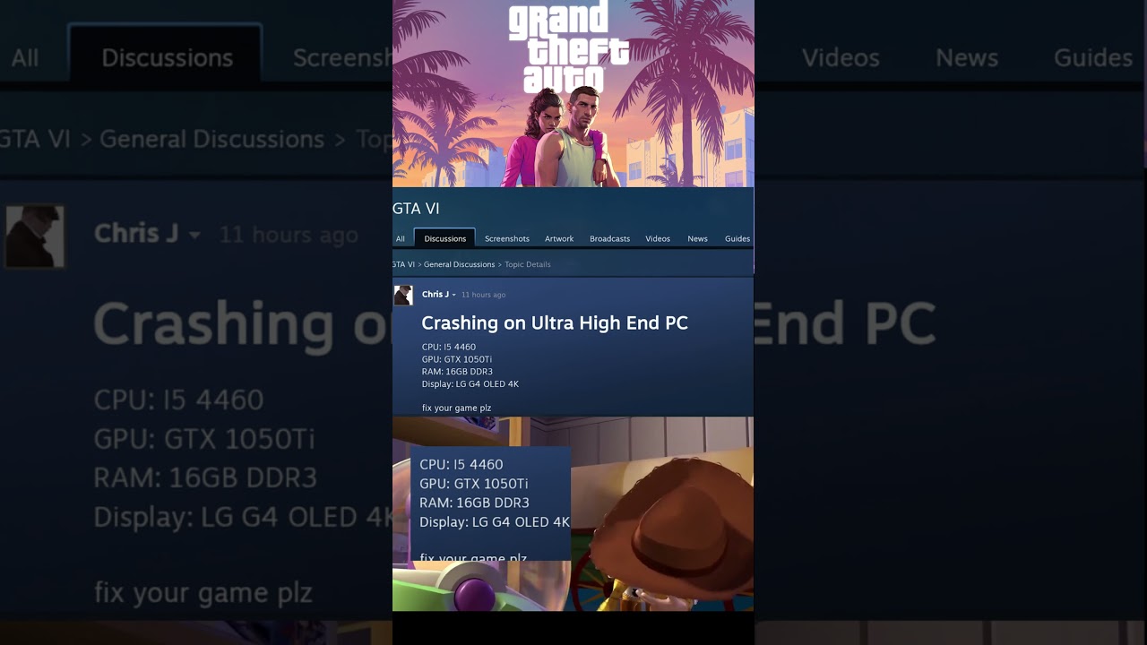 CRASHING ON ULTRA HIGH END PC.. #shorts #shorts #pcgaming #pc #graphicscard #gpu #gaming #comparison