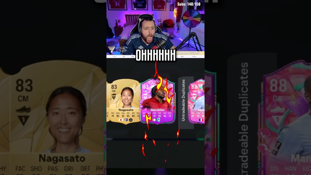 I PACKED FUT BIRTHDAY GERVINHO! 🔥  Team 2 Pack Opening 🤯 #fc25 #futbirthday #packopening #eafc25