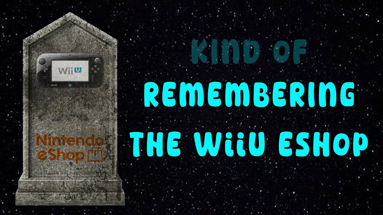 WiiU 1 Year Ann. Closure eShop raw footage to relax to