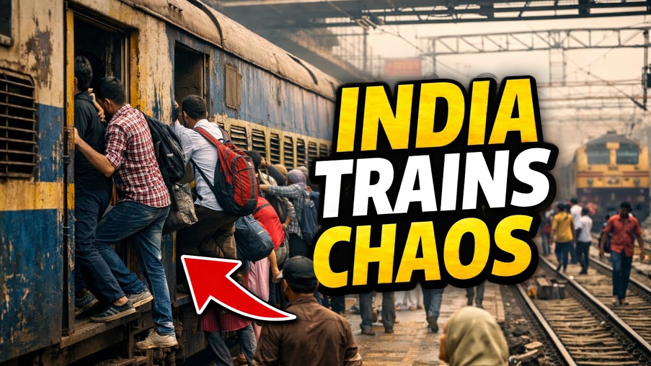 Real India Train Experience 🇮🇳 Delhi Junction Chaos & Ride to Ghaziabad 😃