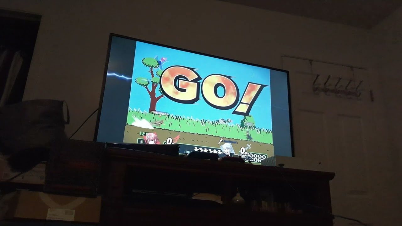 Super Smash Bros Ultimate Pyra/Mythra vs Male Robin