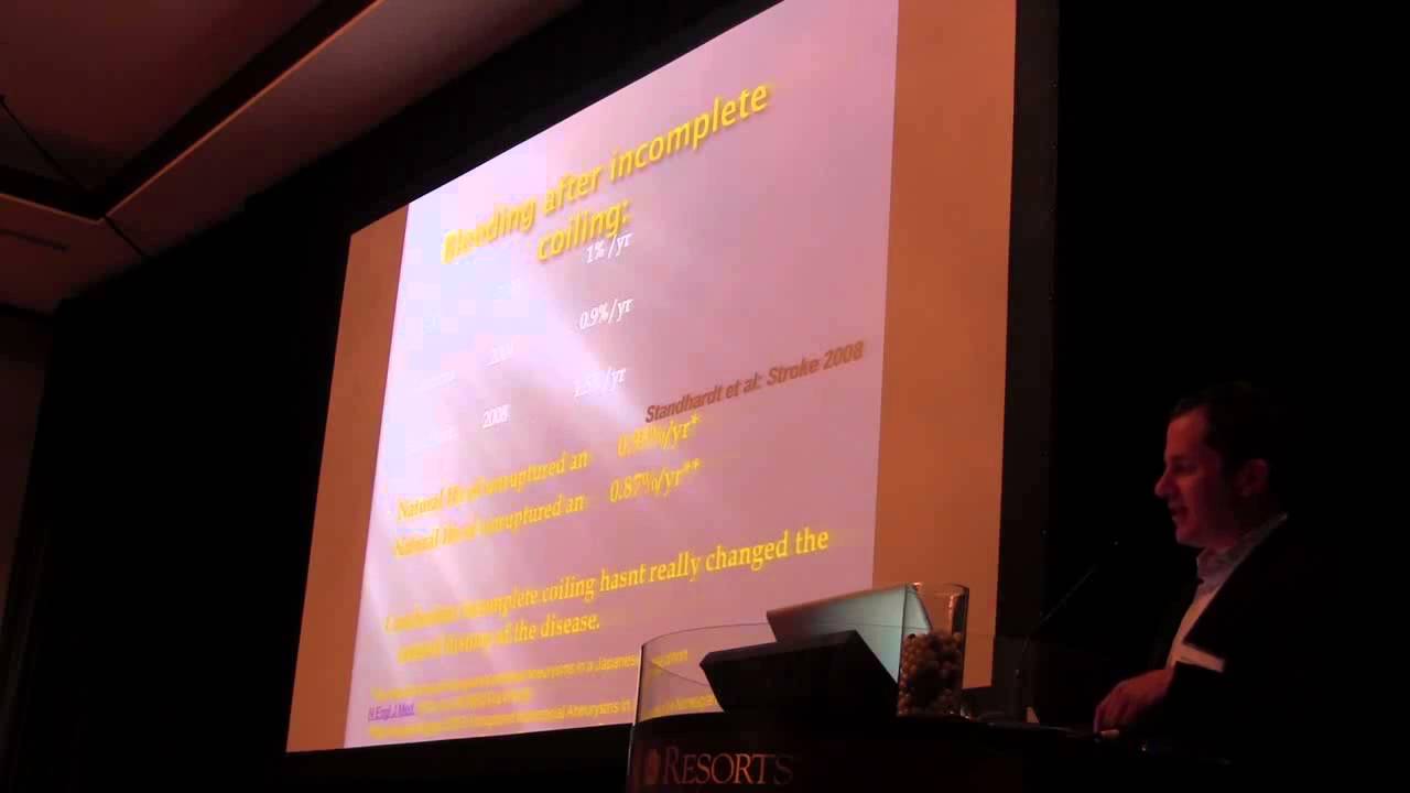 Annual Symposium 2013 | Dr. Mason | Brain Aneurysms: The Argument for Surgical Clipping Treatment