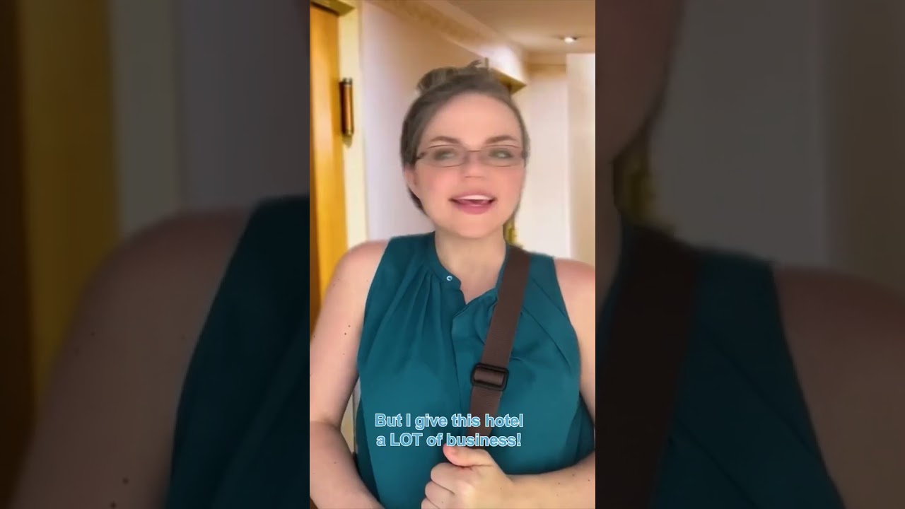 Manager CONFRONTS Karen 😈 Pt. 3 of series! #shorts #hotel #skit
