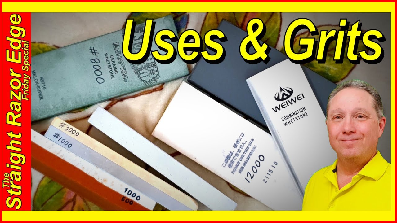 How to Straight Razors Sharpening Stones Details, Uses and Grits