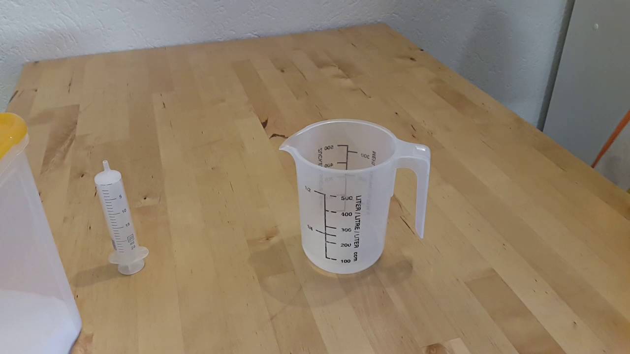 ☆Ameisenhaltung: Zuckerwasser selber mischen! (Video für Theo)☆