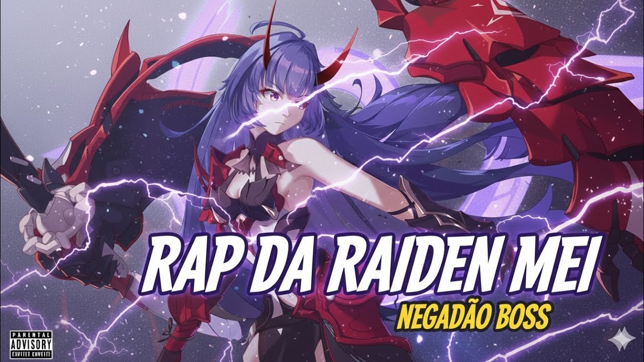 PECADO PELO AMOR - RAP DA RAIDEN MEI (HONKAI IMPACT 3rd) | NEGADAO BOSS