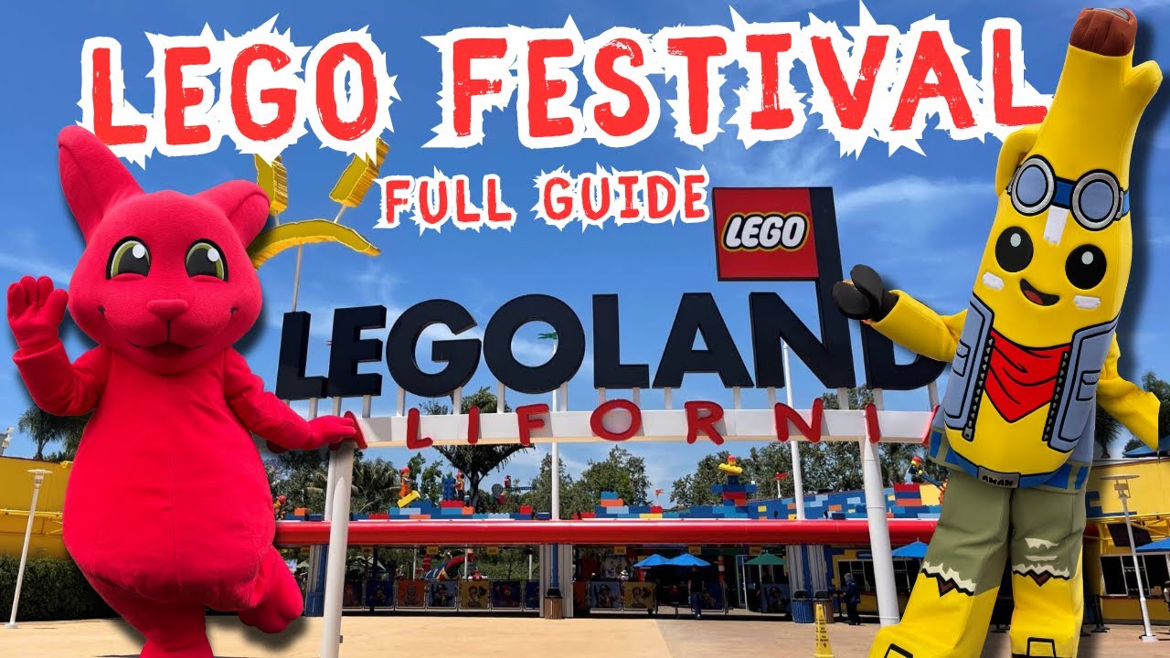 NEW LEGO Festival at LEGOLAND California - New Summertime Event! Full Guide + Construction Updates