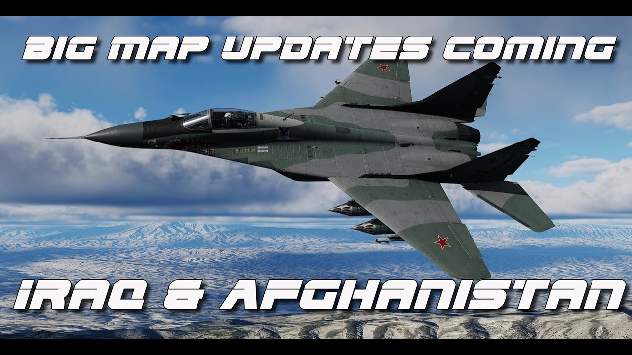 DCS SITREP №17 2026: Обновления карт Ирака и Афганистана