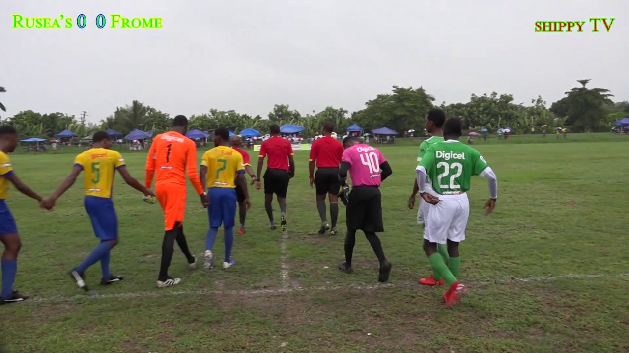 Rusea's VS Frome DaCosta Cup action 2nd leg