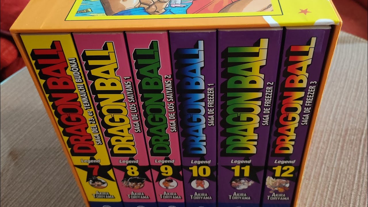 Dragon Ball Legend - Cofre 2 (vol. 7 a 12)