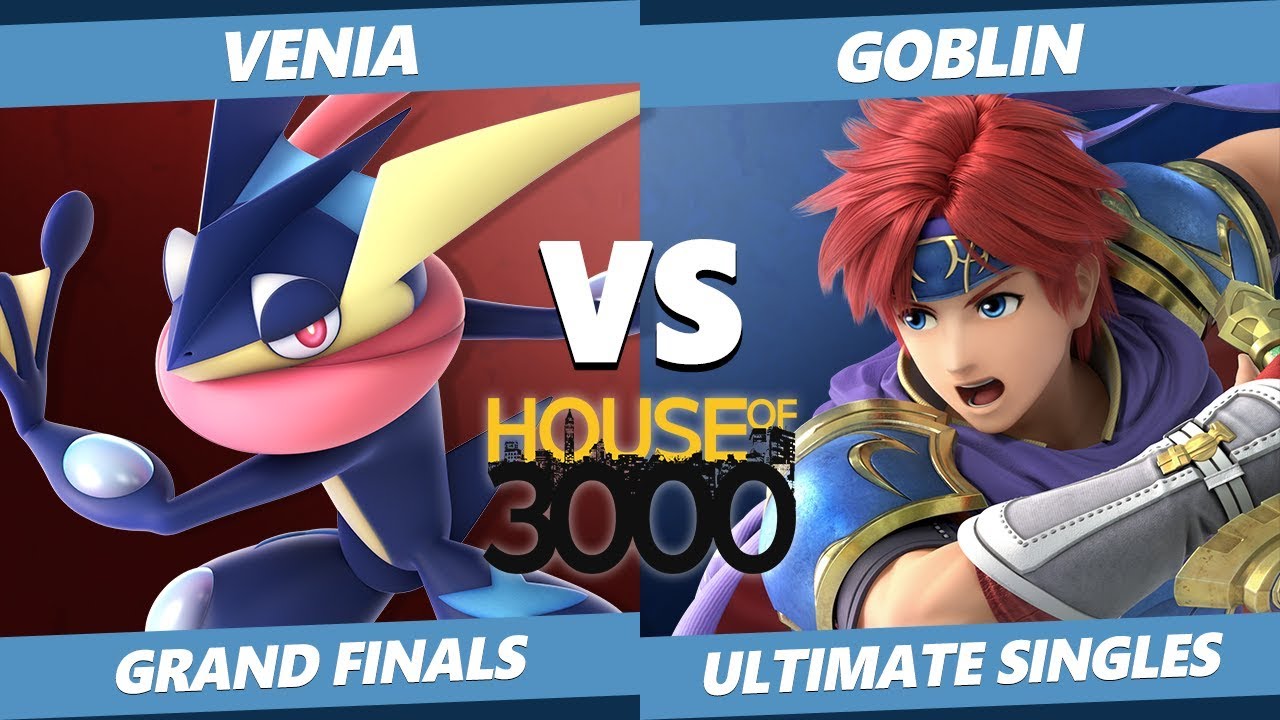Smash Ultimate Tournament - Venia (Greninja) Vs. Goblin (Roy) SSBU Xeno 195 Grand Finals