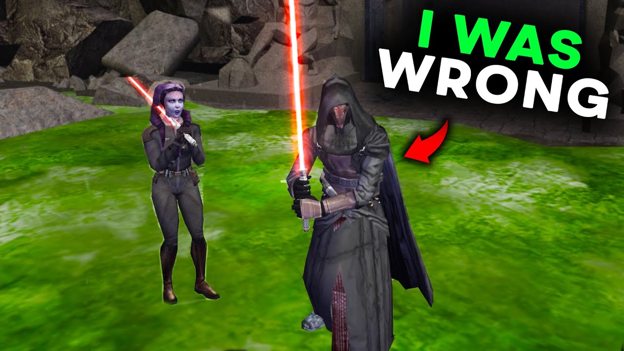 I WAS WRONG About What happens if you REVEAL You're Revan to Yuthura Ban in KOTOR
