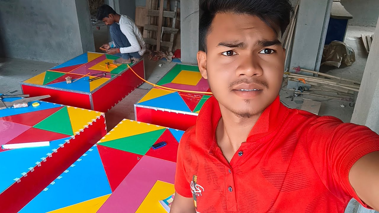আজ ইমাম দার হতে যে ঘোষ সাউন্ডের বক্সটা হচ্ছে প্রায় কমপ্লিট ও মোজাম সাউন্ডের সব ডেক গুলো ঠিক করা হলো