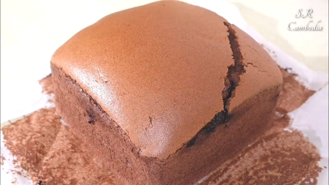 Chocolate Castella Cakes | វិធីធ្វើនំពងមាន់តៃវ៉ាន់រសជាតិសូកូឡា - នំខាស្តេឡា