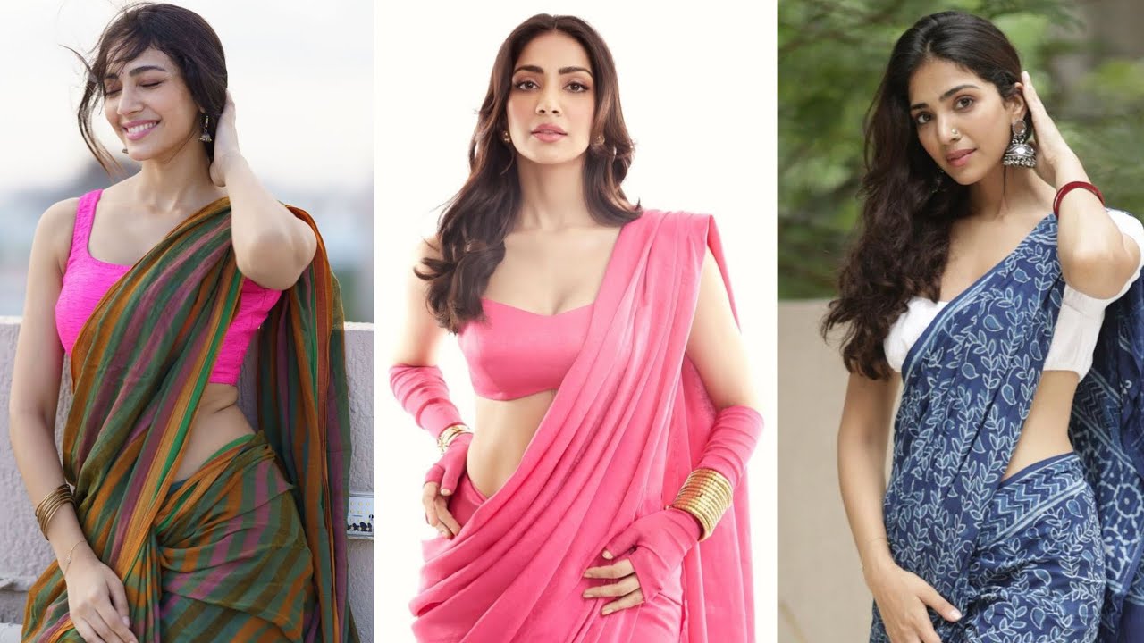 Yogita Bihani Beautiful Saree and Lehenga Photoshoot Part 3 | Yogita Bihani Ethnic wear Looks