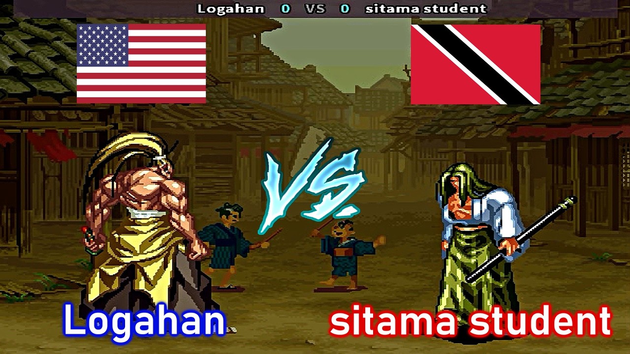 Samurai Shodown 3 - Logahan vs sitama student