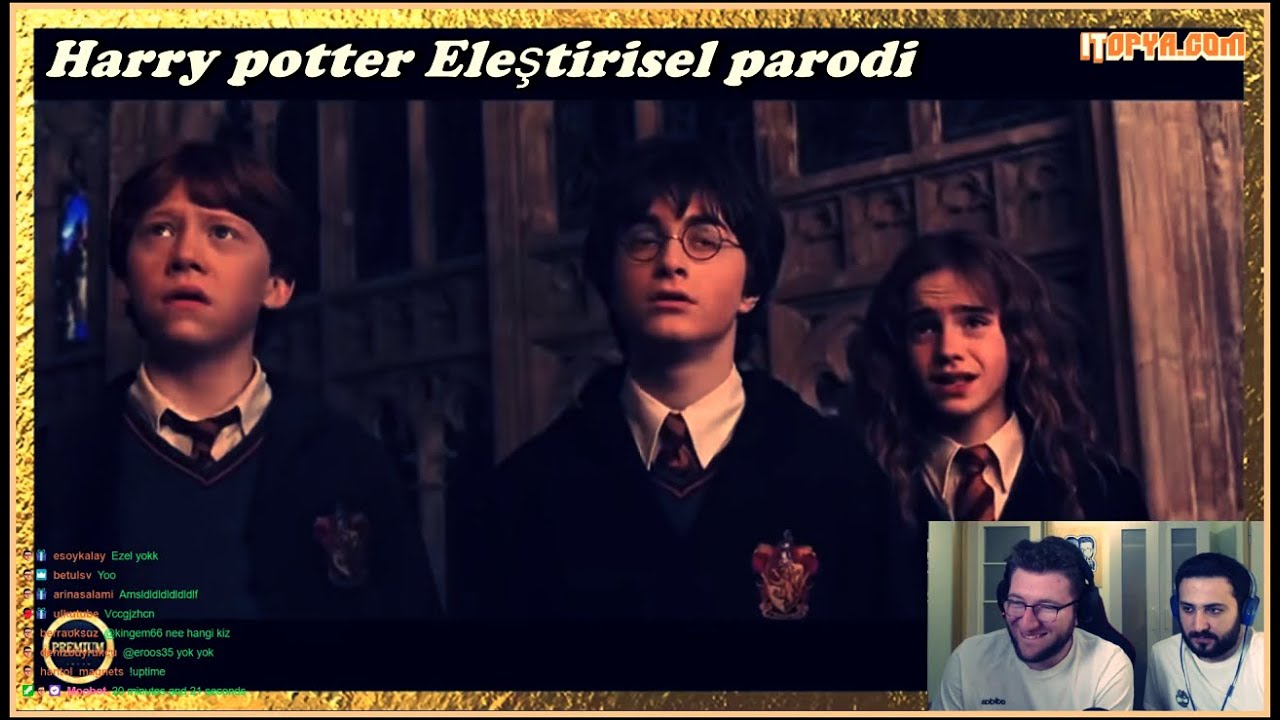 Efe Uygaç - Harry Potter Sırlar Odası-Premium parodi izliyor w/Gargorevlisi
