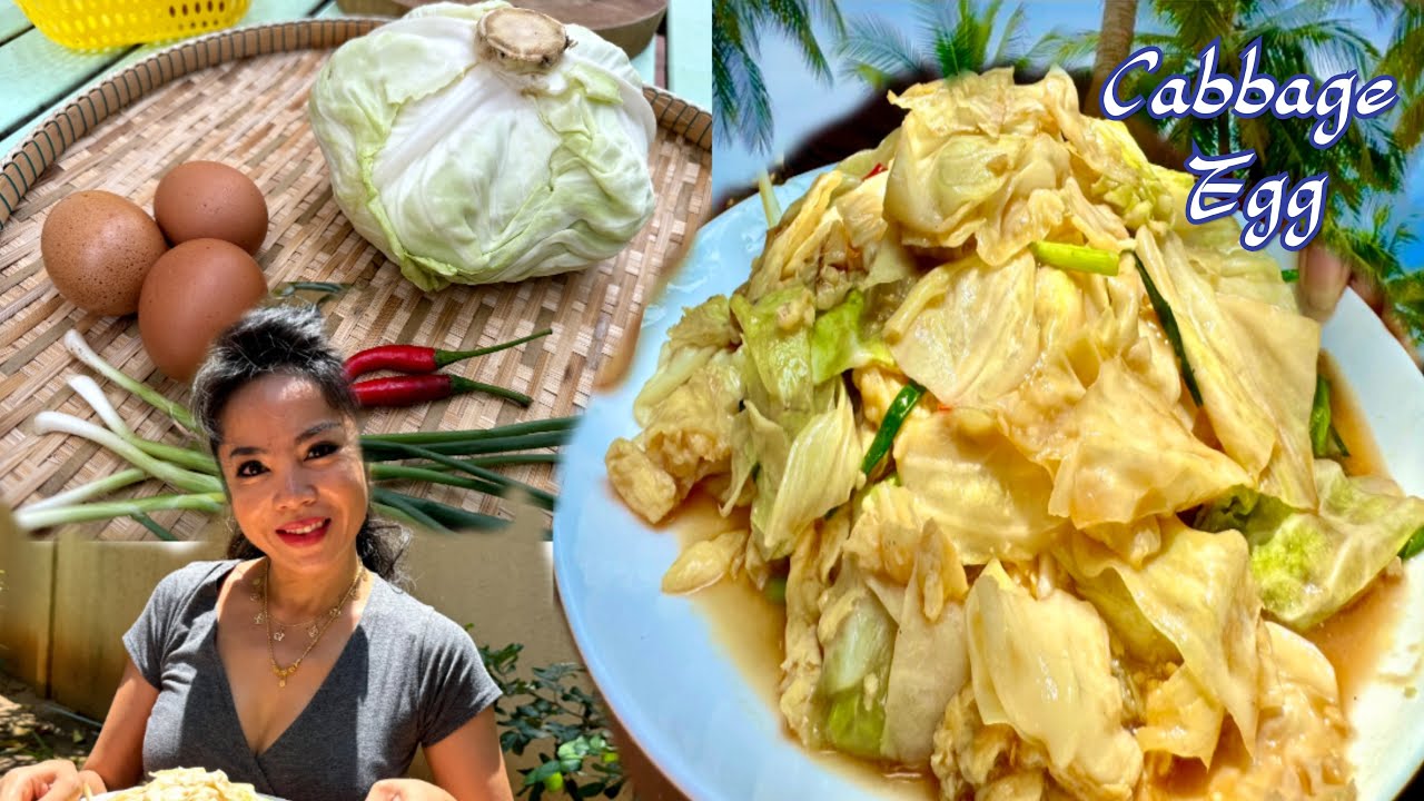 Just add eggs with cabbage it’s so delicious, Cabbage recipe, Cabbage with eggs is better than meat,
