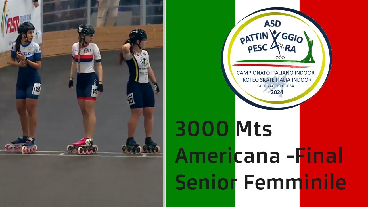 3000 Mts Americana   Senior Femminile Final - Pescara | Italia