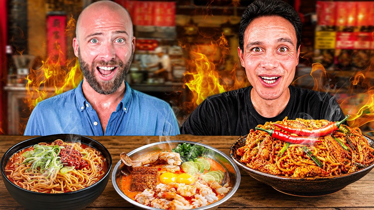 I Tried Spicy Thai Food with Mark Wiens in Bangkok!! 🇹🇭