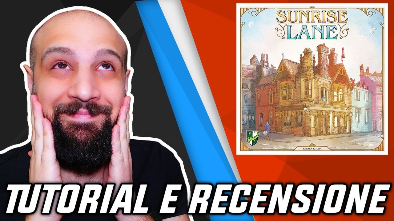 Tutorial e Recensione SUNRISE LANE - Ticket to Ride ancora più Veloce e Semplice?