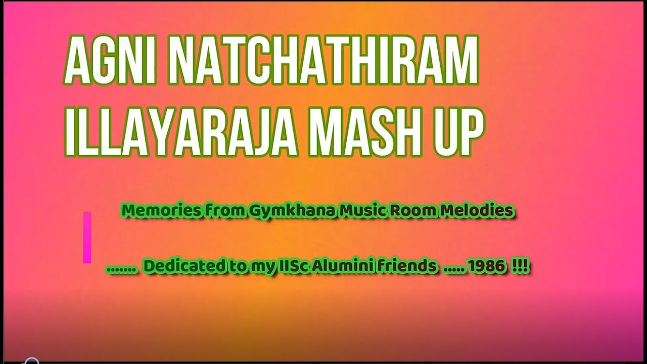 Agni Natchathiram Mashup Cover | M: Ilayaraja | Trip down the memory lane ... | GuitarSuresh