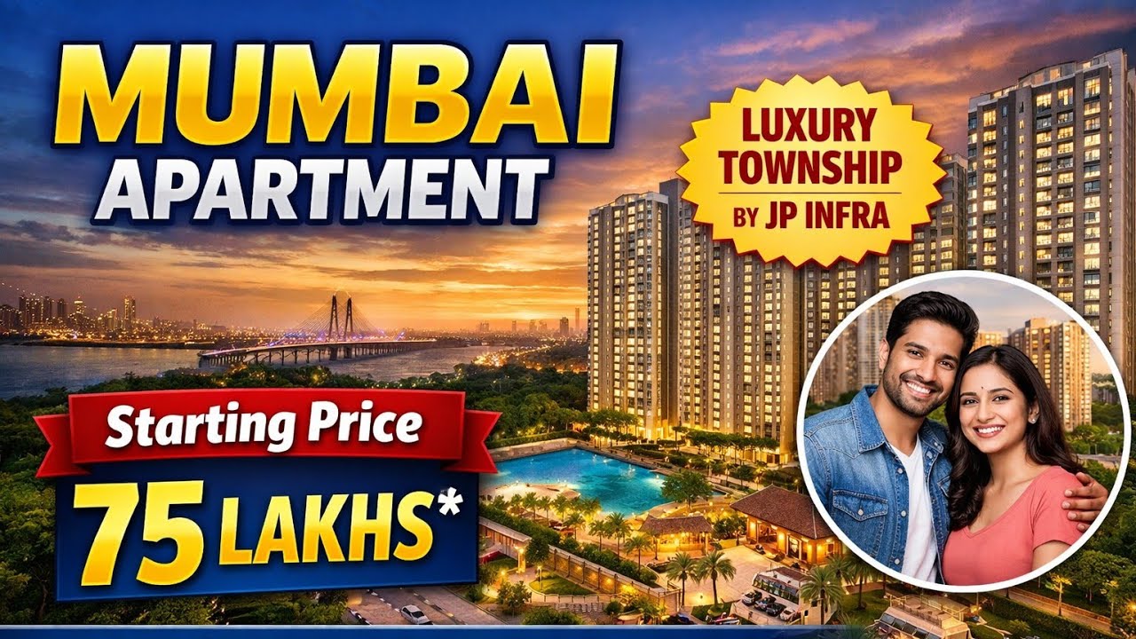 Mira Road’s BEST Property Deal 🔥 JP Infra Flats @ 75 Lakhs Only | Mumbai Real Estate #dreamhome 