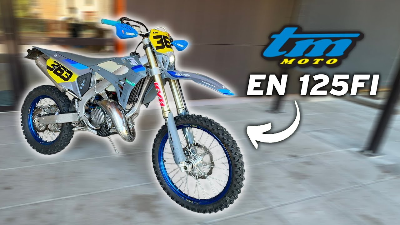 Je teste une moto assembl&eacute;e &agrave; la main ! TM EN 125 FI 🇮🇹