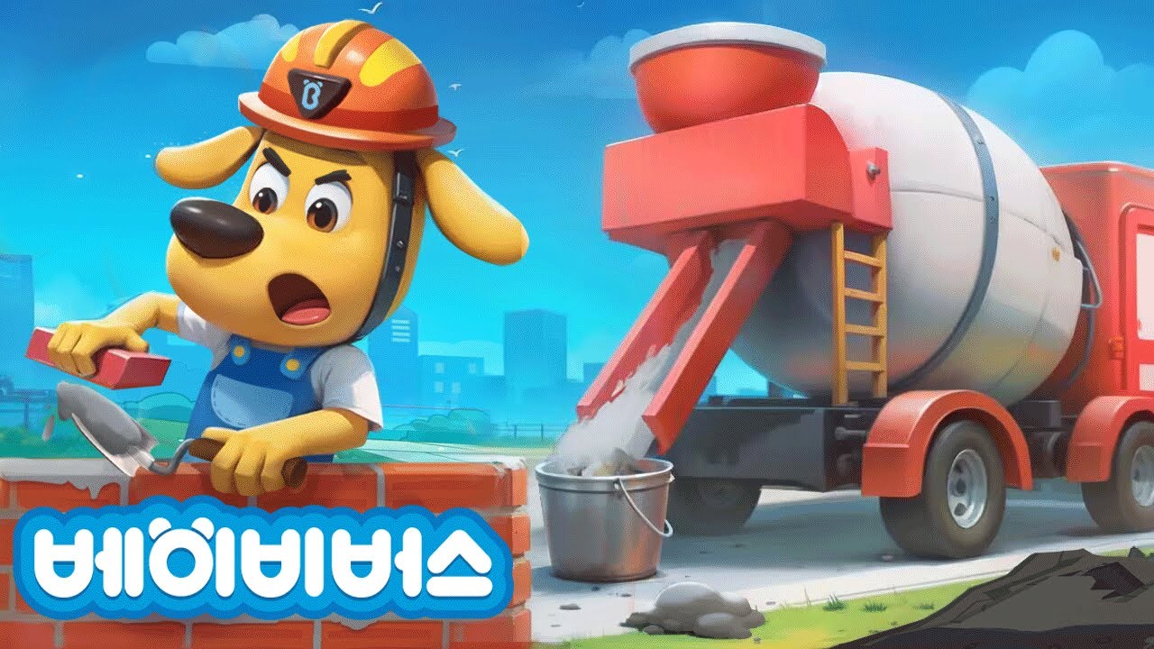 건축 기사 + 동화모음 | 집을 지어요 | 안전교육 | 래브라도 경장 | 베이비버스 | BabyBus