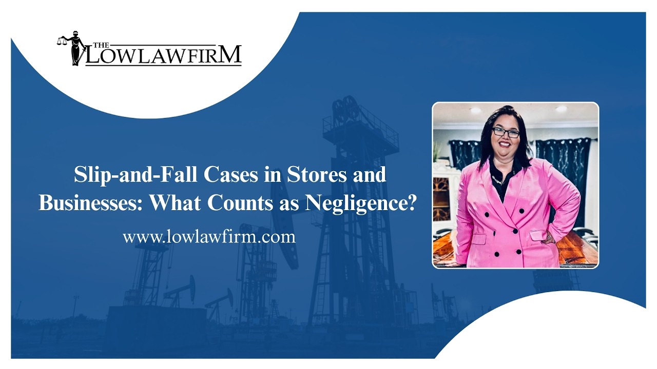 Slip-and-Fall Cases in Stores and Businesses: What Counts as Negligence?