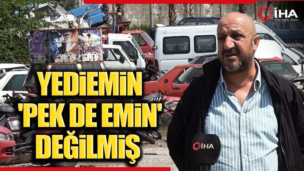 Yediemindeki 300'e Yakın Araç Kayıp
