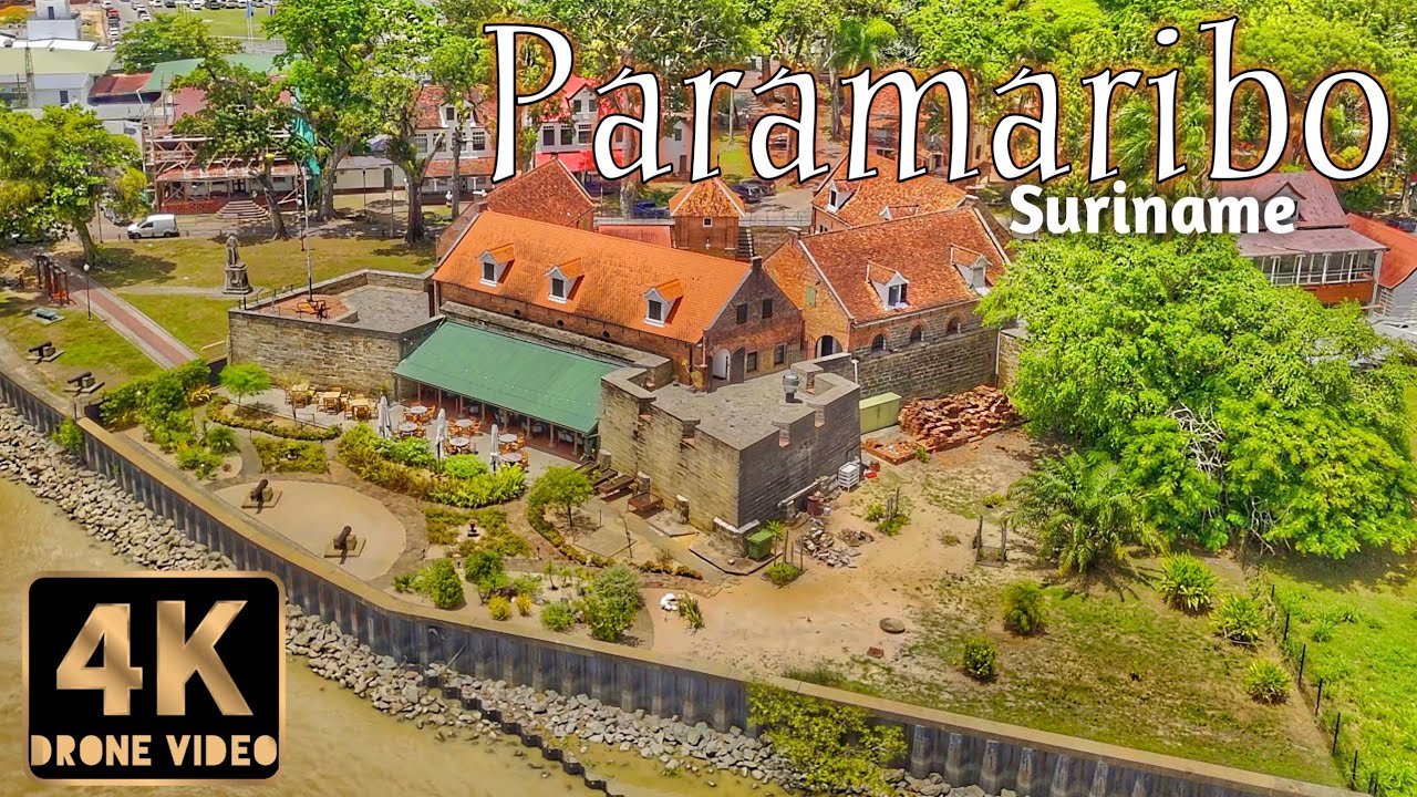 Paramaribo, Suriname (+Brownsberg) 4K HDR Drone